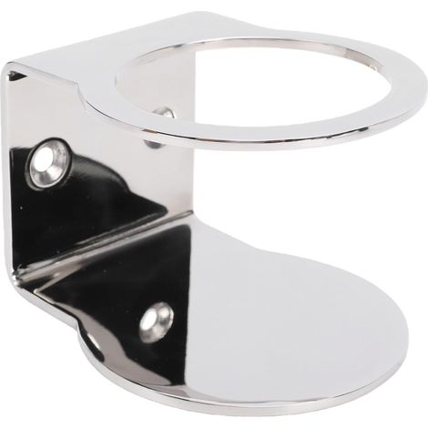 Marine-grade 316 stainless steel cup holder for boats, trucks, and motorhomes, with a rust-resistant polished finish and easy cleaning. (1/5)