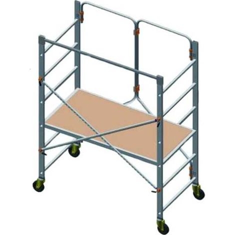 Soporte de aluminio plegable especial h 198 Facal