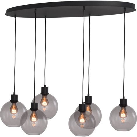 Lampe suspendue ovale Lazise Oval 6x Ø 20cm doré - 2644-05-05-130-50620 (1/2)