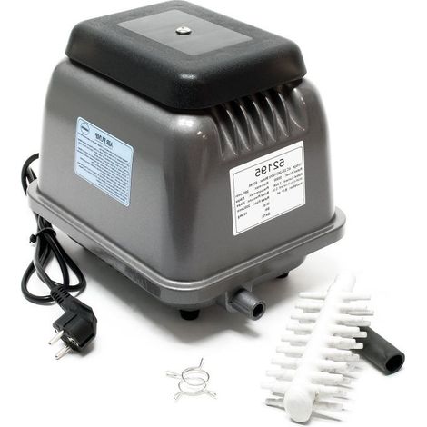 Aérateur Bassin Pompe à air 16800 l/h à Membranes pour bassins de jardin SILENCIEUX (1/5)