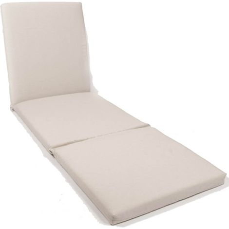 COJIN CAMA DESENFUNDABLE BEIGE 185X55X6 CM
