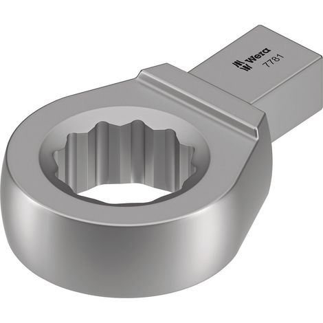 Clé à oeil interchangeable WERA 6 pans 14x18mm, Forme C SW 30 (1/5)