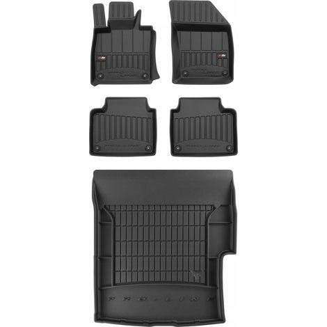 SET Alfombrillas de goma 3D Volvo S90 Híbrido Sedán desde 2016- (1/5)