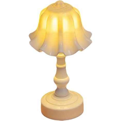 Veilleuse Mini Flower Forme Soft Glow – étanche éclairage LED – pour Driveway – UN – Blanc (1/5)
