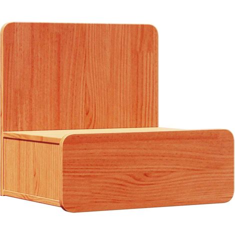 Maison Exclusive - Comodino con cassetto Marrone cerato 44 x 32,5 x 40 cm