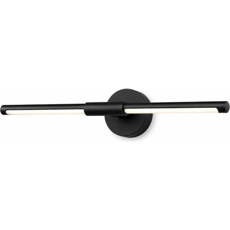 Lampada LED da Specchio Bagno 12W 4000K Bianca o Nera NERO (1/5)