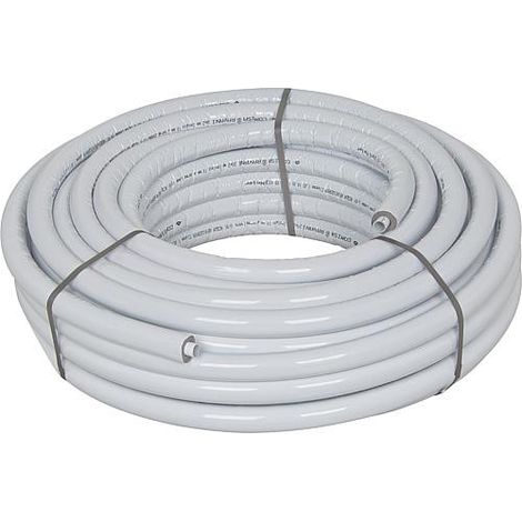 Tube d'assemblage métallique 20 x 2 mm avec isolation 9 mm emballage couronne de 50 m (1/3)
