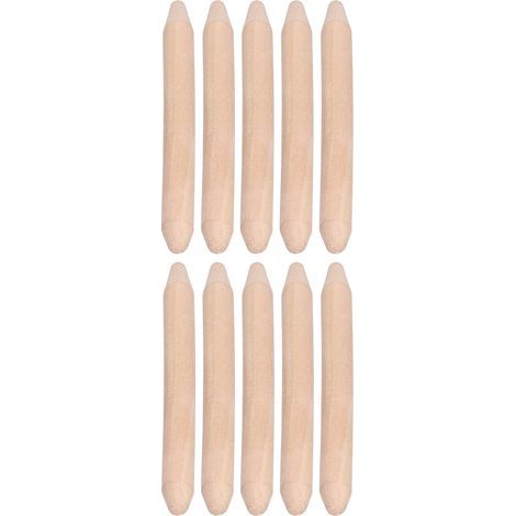 Packung mit 10 doppelköpfigen Königinnenzuchtstäben, Imker-Umlegewerkzeug, Weiselzellenstiel, Imkereiausrüstung (1/5)