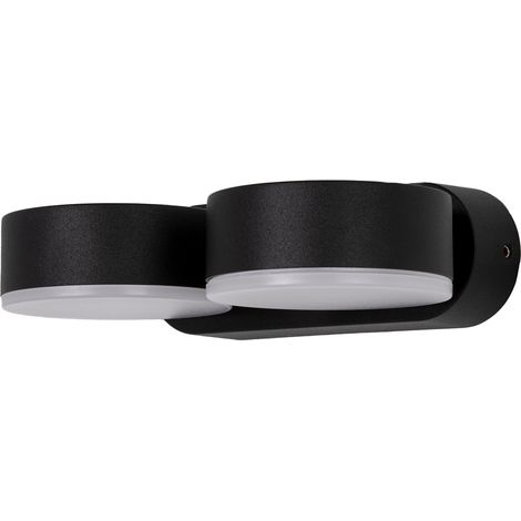 Aplique LED Pale 21W IP54 Blanco Neutro 4000K, Regulable ON-OFF, Acabado Gris Urbano