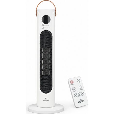 Riscaldatore a torre verticale con telecomando da 2000 W 7house