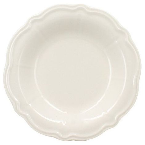 6 x assiettes creuses CHARLOTTE - Grès - 22cm - Novastyl (1/3)