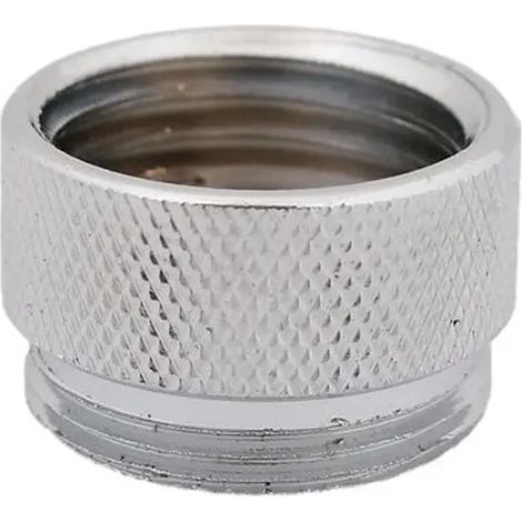 JS Pieza de transición M22x1 rosca macho x 1/2'' rosca hembra, cromado, 0018551550001