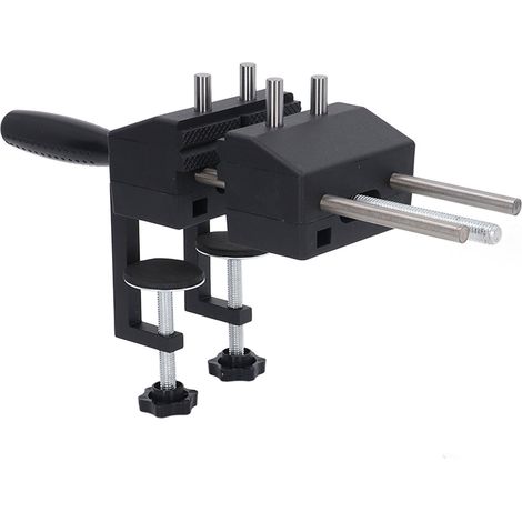 Étau d'établi pour le travail du bois, petit étau d'établi domestique, étau plat multi-angles pour le serrage de pièces, le meulage et le perçage (1/5)