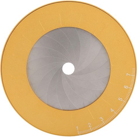 Outil de dessin cercles ajustable, règle circulaire en métal (1/5)