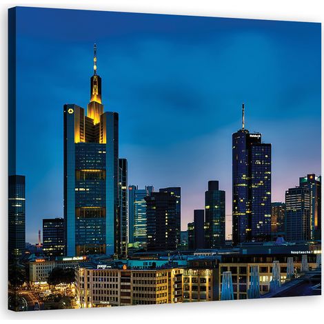 Tableau sur toile Nuit New York City 30x30 (1/5)