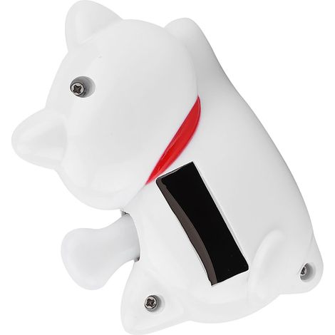 Chat porte-bonheur solaire adorable et paresseux, accessoire de voiture (1) (1/5)
