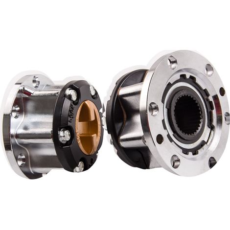 2x Free Wheel Locking Hub Hubs for Toyota LandCruiser HZJ80 FZJ 70/75 FJ40 62 (1/5)