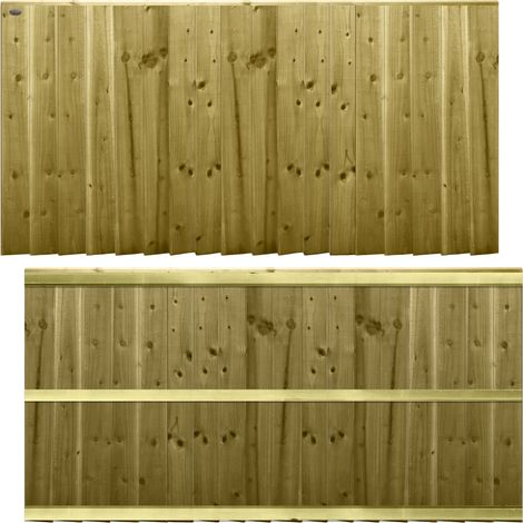 Premier 6ft x 3ft Feather Edge Semi-Braced Garden Fence Panel