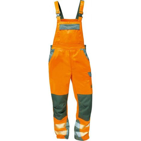 Alta Visibilità Tuta Metz Superficie 54 Arancione / Grigio