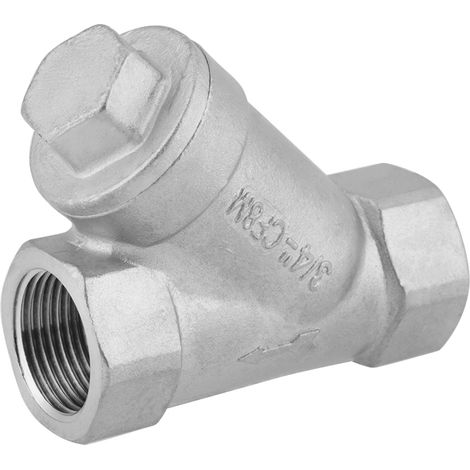 Filtre de pompe à crépine de Type Y en acier inoxydable, filetage 3/4 "DN20 PT pour eau, pétrole et gaz (1/5)