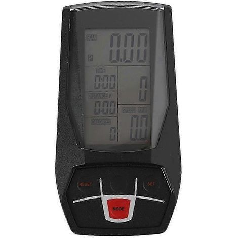 Vélo d'appartement avec compteur de vitesse - Moniteur pour vélos stationnaires et accessoires de gym 2025 (1/5)