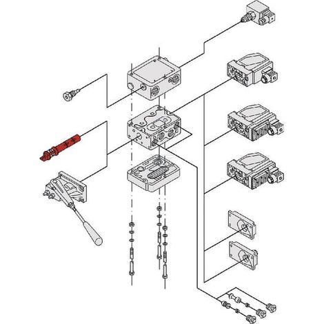 Tiroir DANFOSS PVG32157B9764 (1/4)