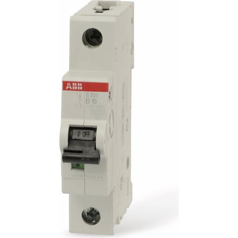 ABB Leitungsschutzschalter S201-B16, B, 16 A (1/5)