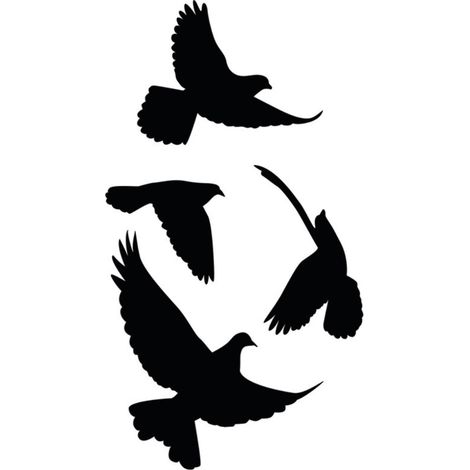 Adhésifs de vitres Oiseaux (1/2)