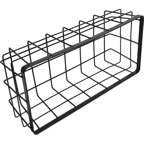 Rectangular Metal Bathroom Basket Sturdy Structure and (1/5)
