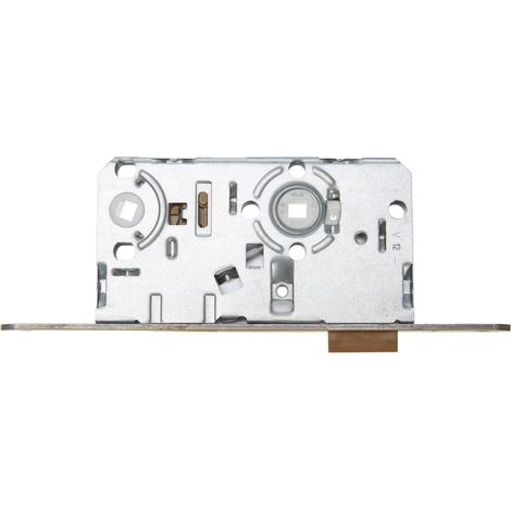 Serrure encastrée pour portes de WC ES WC L G 55 78 20-61769, dorée (1/5)