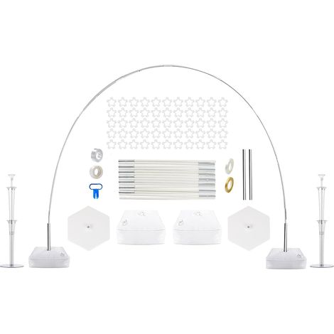 Kit D'Arche De Ballons, Set D'Arche de Ballons Ajustable et RéUtilisable 3Mx2M, DéCoration pour Mariage, Remise de DiplôMe, Anniversaire, N'Inclut pas les Ballon (1/5)