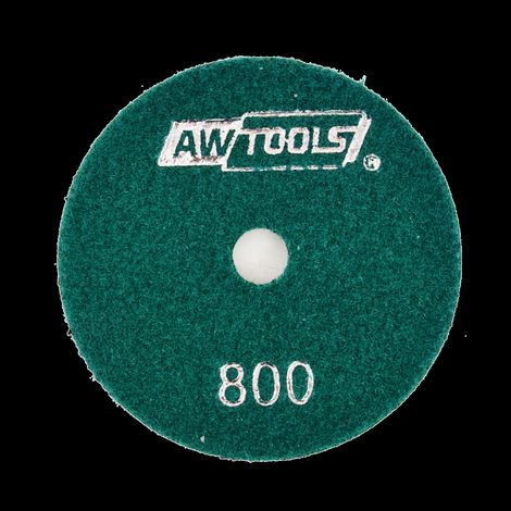 AWTOOLS NAKŁADKA POLERSKA 100mm  GR. 800 S NA SUCHO (1/2)