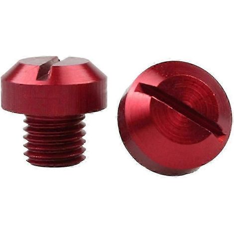 Cache de rétroviseur de moto avec vis M8, accessoire rouge (1/5)
