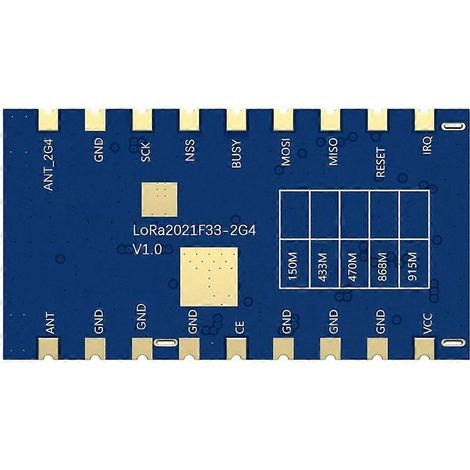 LoRa2021F33-2G4 2W Module LoRa Haute Puissance Utiliser LR2021 Sous-GHz 868-915MHz SPI Module Sans Fil A (1/5)
