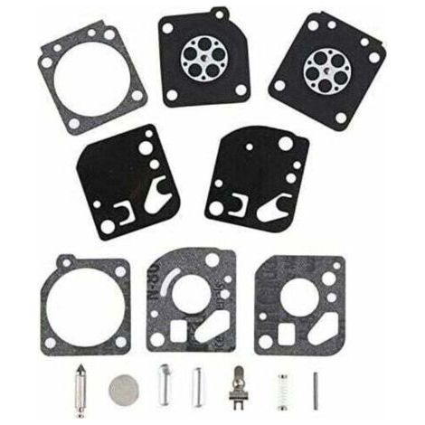 15pcs RB-29 Carburateur Kit de Réparation Membrane Joints Tronconneuse pour ZAMA C1U, XU,Homelite UT-20004-A-B UT-20024-A-B UT-20044-A-B,Ryobi 26cc&30cc - (1/4)