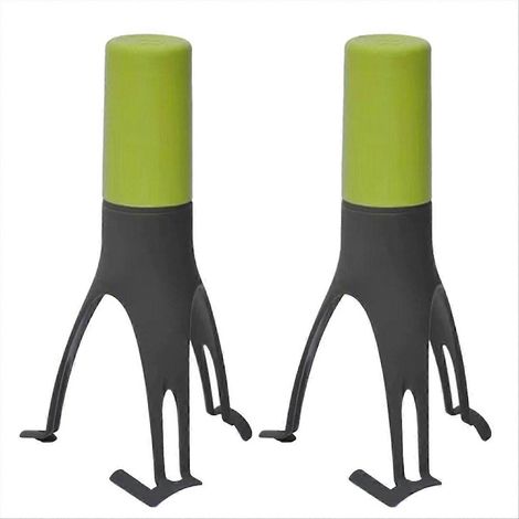 Batteur à œufs triangulaire Mini mélangeur à crème semi-automatique Vert et gris (1/5)