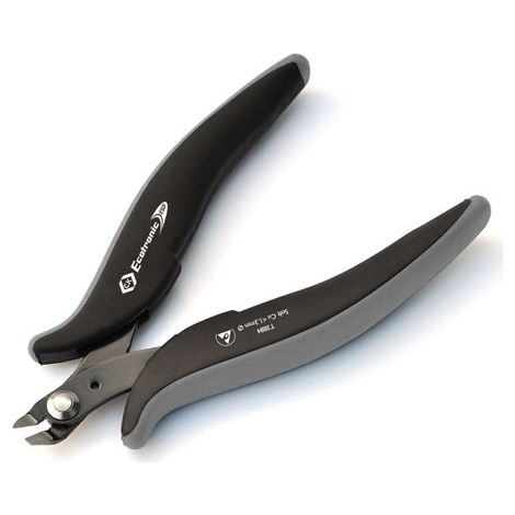 C.K Ecotronic T3884 pinza corta negra 132 mm