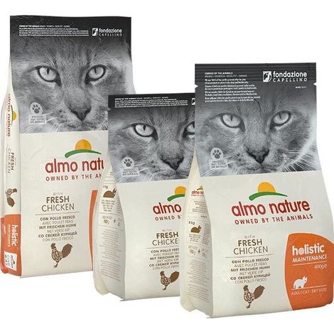 ALMO NATURE CROCCHETTE HOLISTIC CAT MAINTENANCE 2KG POLLO