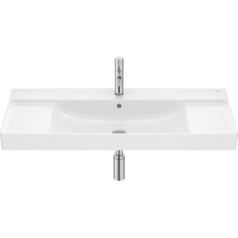LAVABO MURAL PARA PEDESTAL ONA CON JUEGO FIJACIÓN 1000X460 BLANCO