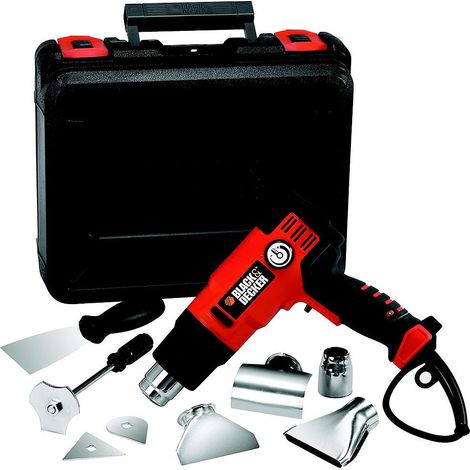 Pistola Termica Sverniciatore Termico A Snodo Kx2200k 2200w B&D Valigia 8 Access