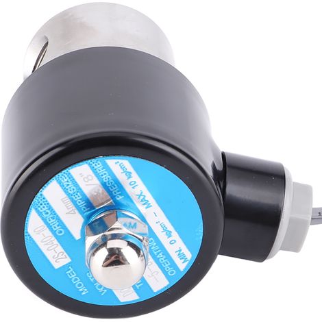 Normalerweise geschlossenes 12V DC G3/8" elektrisches Magnetventil aus Edelstahl 304