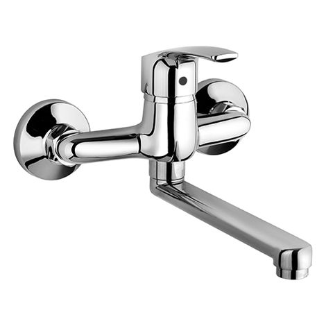 Miscelatore Lavello A Muro 'New Berry' Cromo