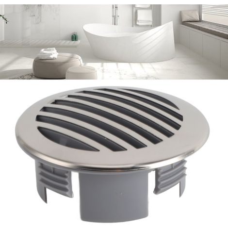 Grille de Drain pour Sol en Acier Inoxydable, Recouvrement de Drain de Salle de Bain et Toilette avec Design Circulaire pour Évacuation Efficace et Anti-Odeurs (1/5)