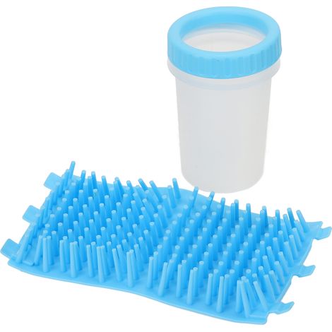Lave-pattes pour chien, nettoyage doux et efficace, léger, pour la maison, les voyages et les animaleries. (1/5)