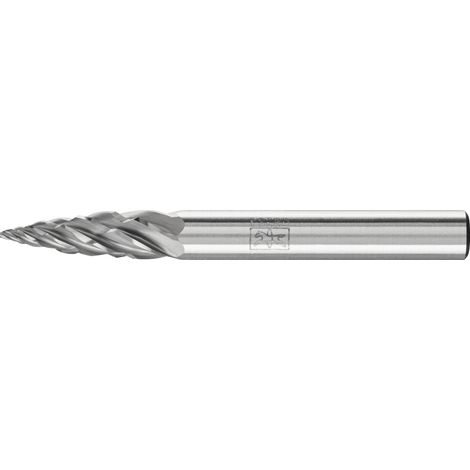 PFERD TOOLS Hartmetall Hochleistungsfrässtift CAST Spitzbogen SPG Ø 06x18 mm Schaft-Ø 6 mm für Gußeisen