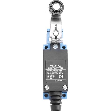 Interrupteur de fin de course momentané SPDT TZ-8104 à levier à galet rotatif 6 A 250 V (1/5)
