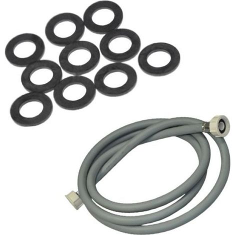 Tuyau D'arrivée D'eau - 1500 mm - Raccords Droits Femelle/Femelle 3/4 - Pour Lave-linge - 1 Pièce