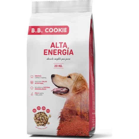 Galletas B.B. de alta energía con vitaminas, 20 kg