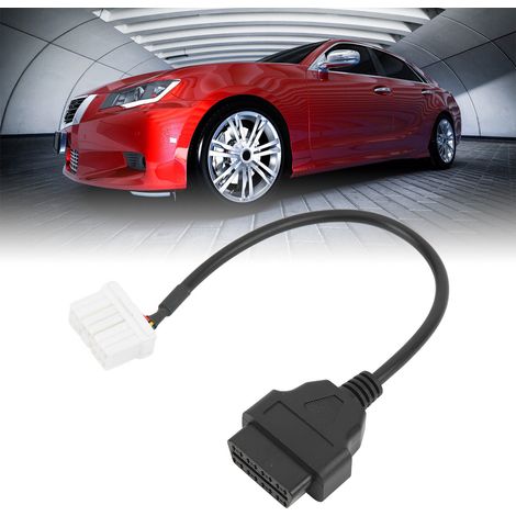 Câble adaptateur de diagnostic automobile OBD2 12 broches pour Tesla Model S/X (1/5)