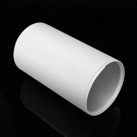 - Tuyau d'échappement pour climatiseur portable - Ø 15cm - 150cm - Blanc (1/4)